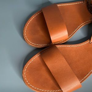 Madewell Leather Sandals, size 8.